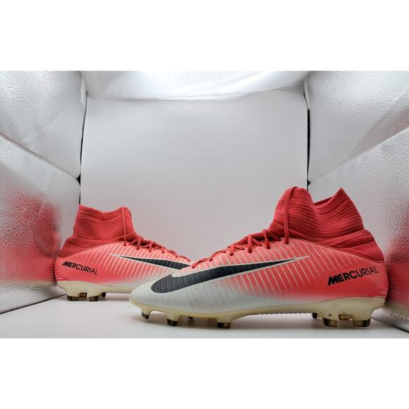 Size 6M  - Nike Mercurial Veloce III DF FG Racer Pink White 💗 - 831961-601 - Picture 1 of 9